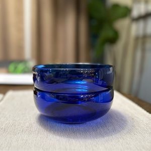 Vintage Cobalt Blue Bowls